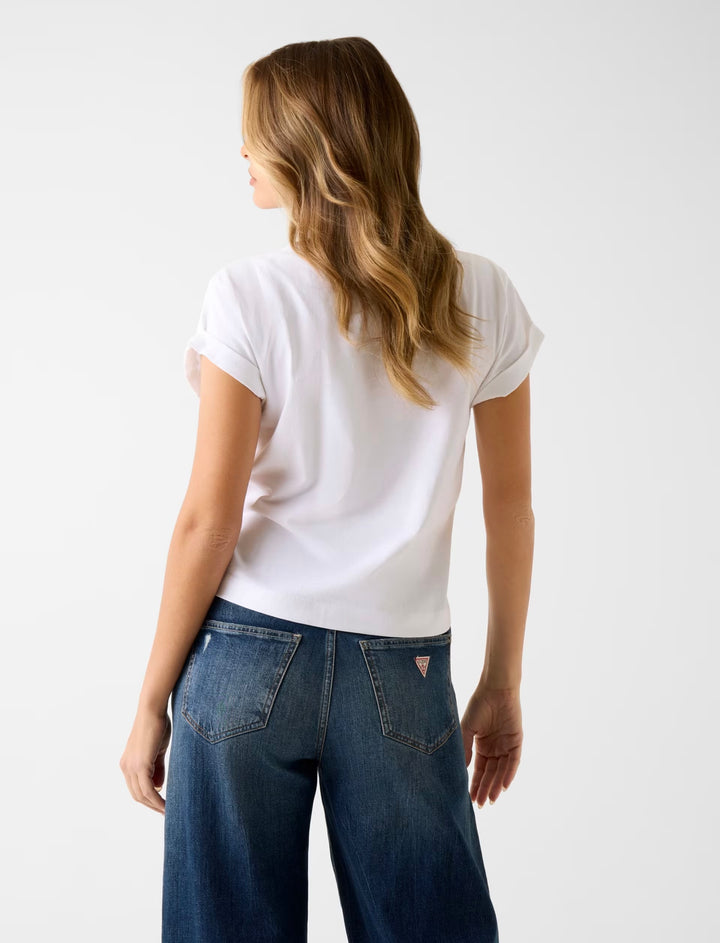 Guess California LA Diamond White T-Shirt