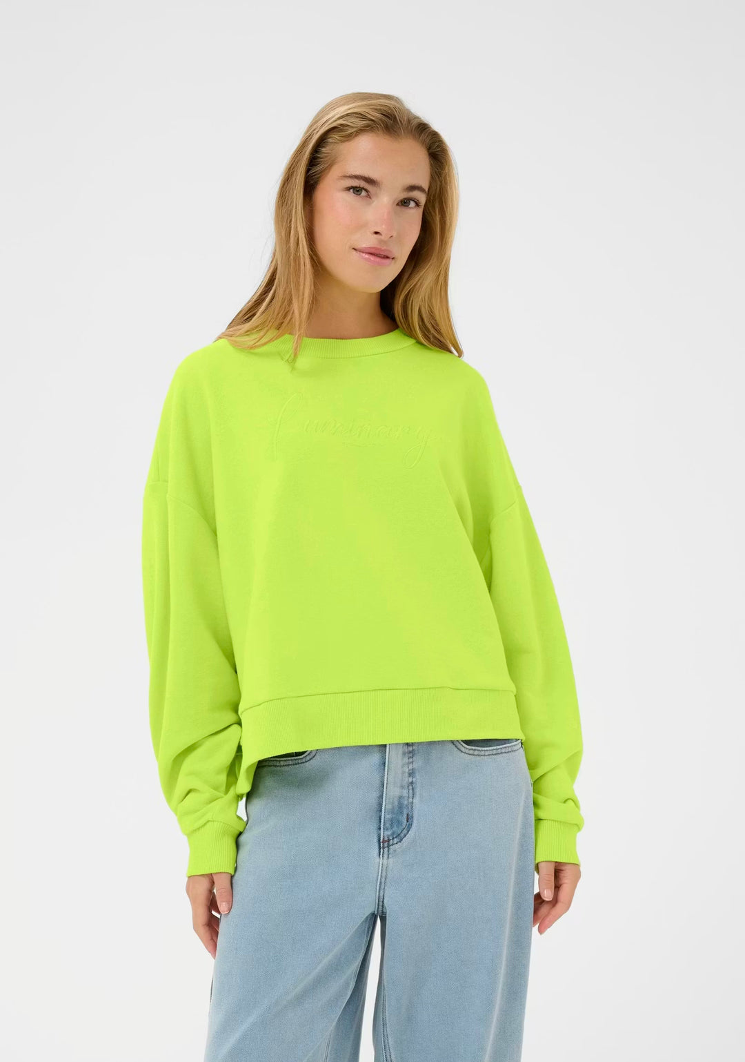 Kaffe KAlila Sweatshirt Wild Lime