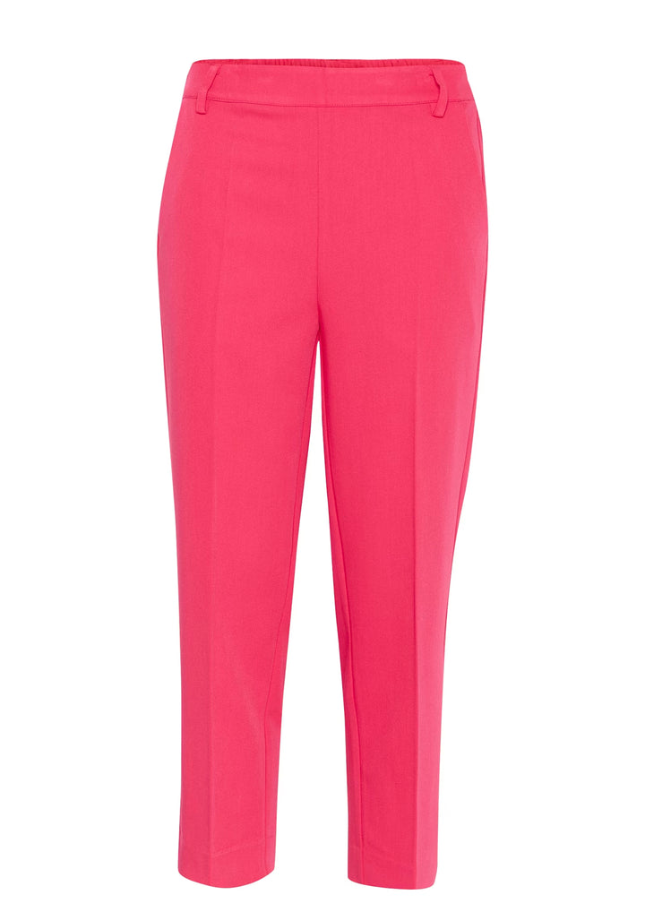 Kaffe Kasakura Cropped Raspberry Trousers
