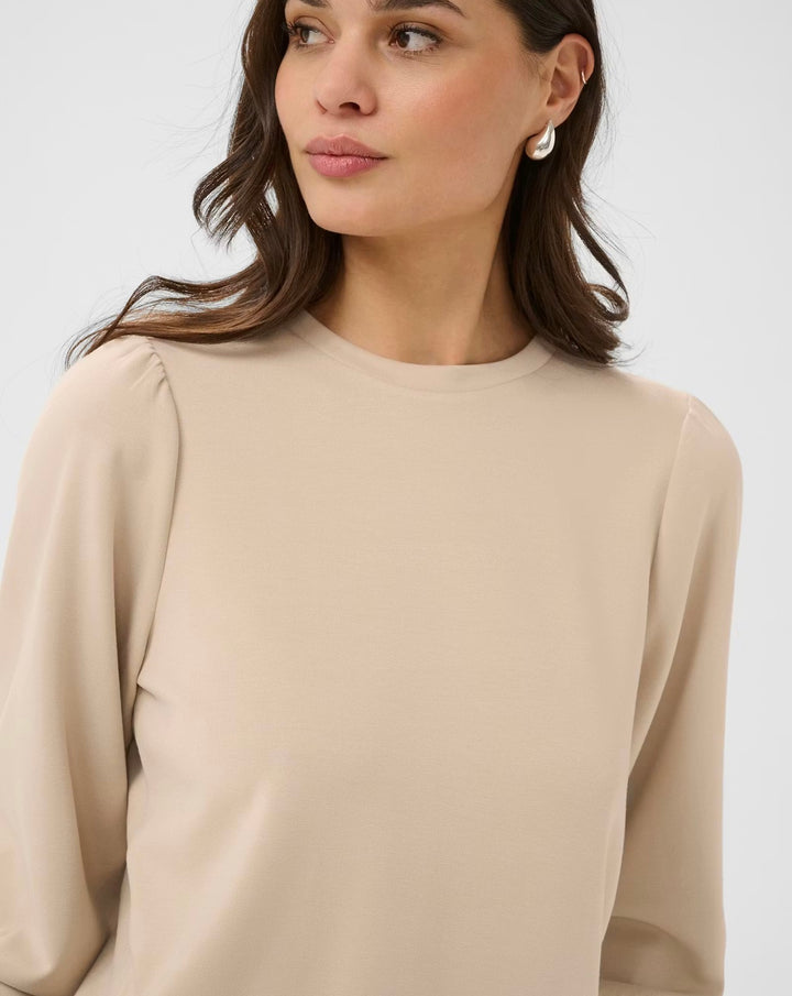 Kaffe KAnnie Sweatshirt Feather Grey