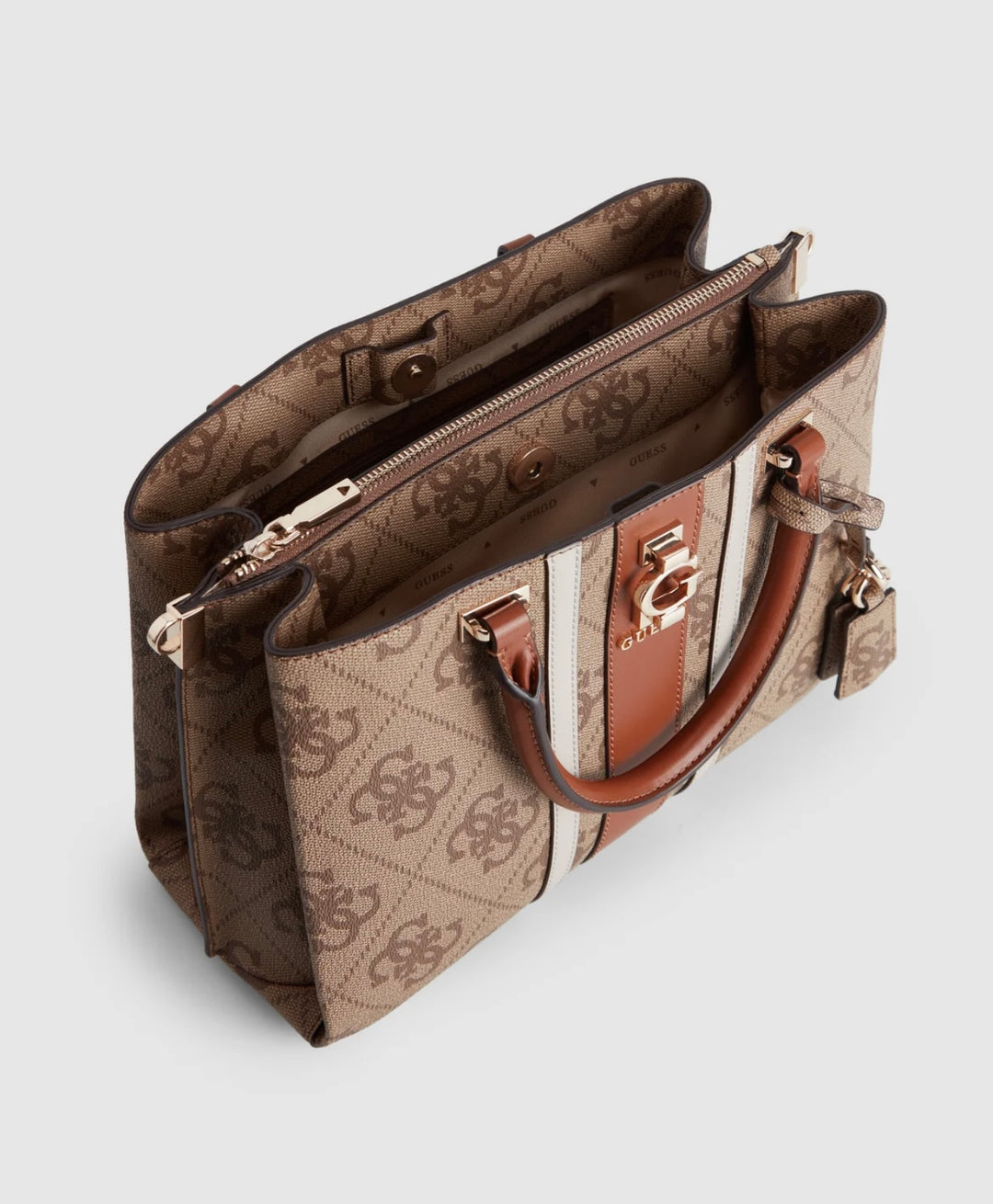 Guess Erenia Latte Logo Bag