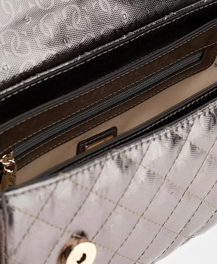 Guess Idra Pewter crossbody Bag