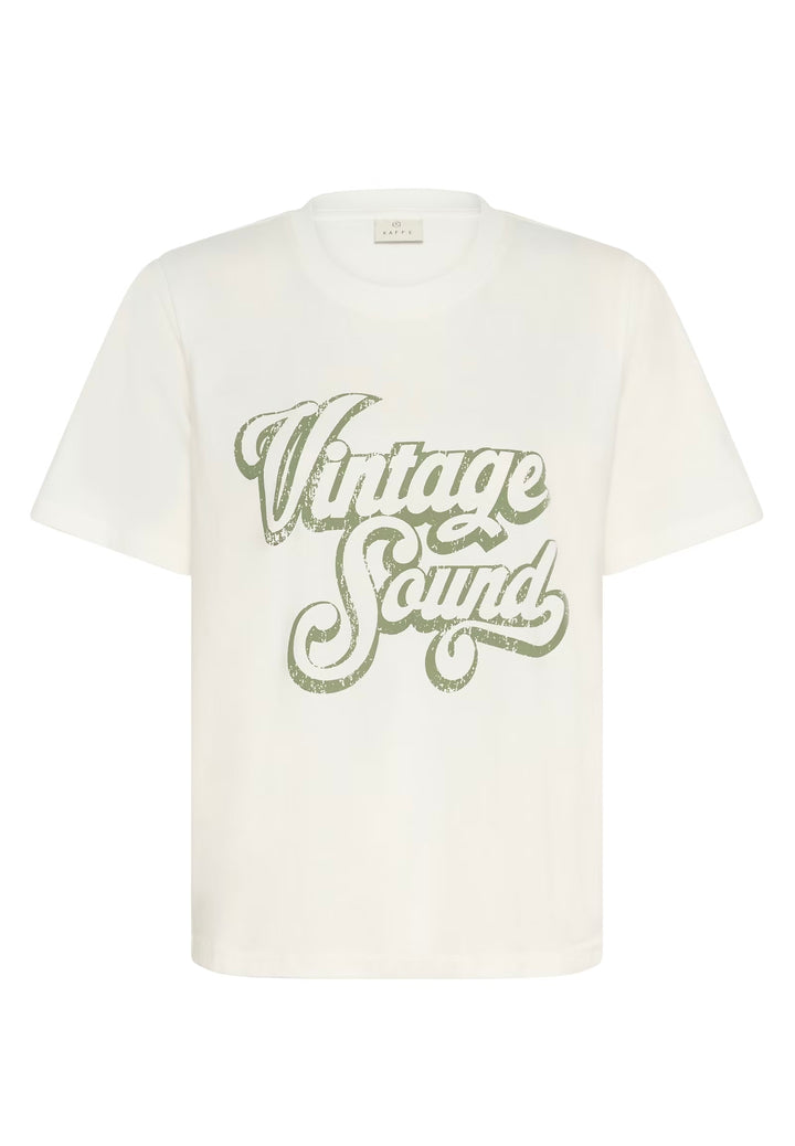 Kaffe KAhella T-shirt Chalk