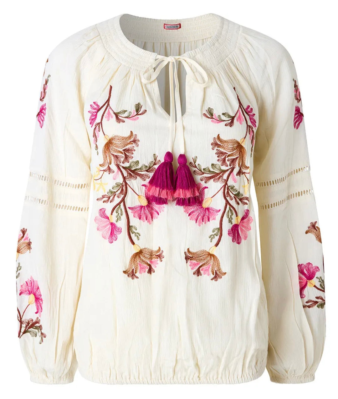 Sunset Skies Peasant Top