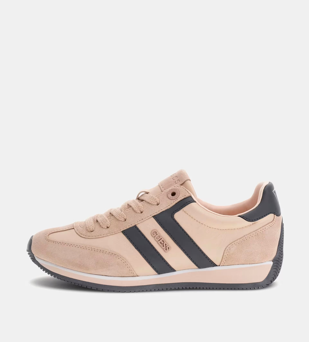 Guess Saphia Suede Pale Pink Sneaker