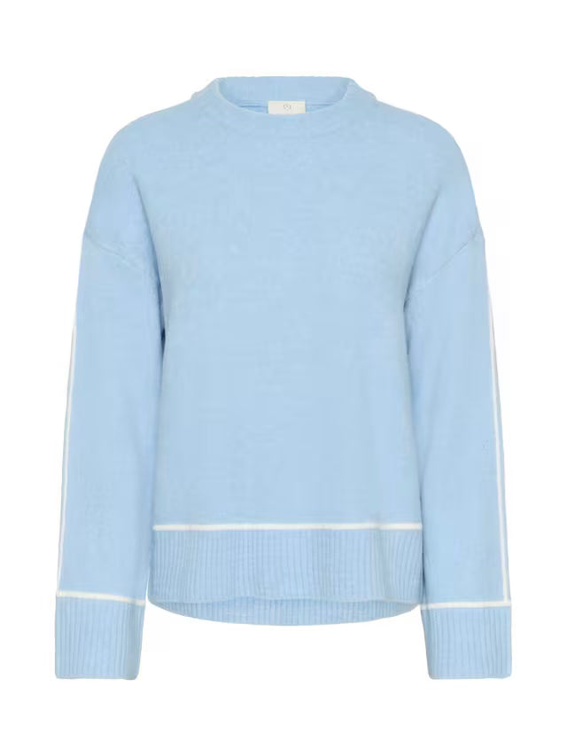 Kaffe Kajinie Powder Blue Knit Pullover