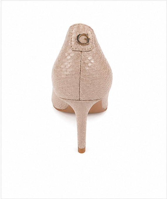 Guess Prindy Snake Nude Heel