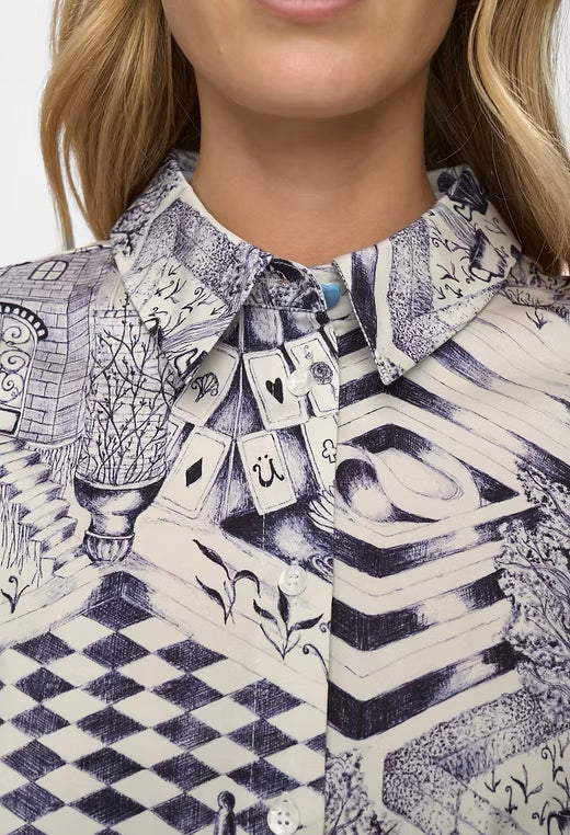 Numph Nugardenla Shirt Cloud Dancer