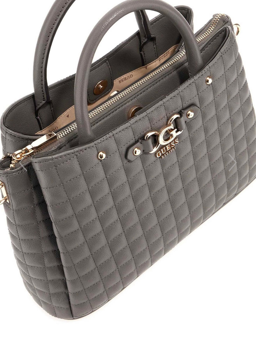 Guess Nadira Slate Girlfriend Satchel Bag