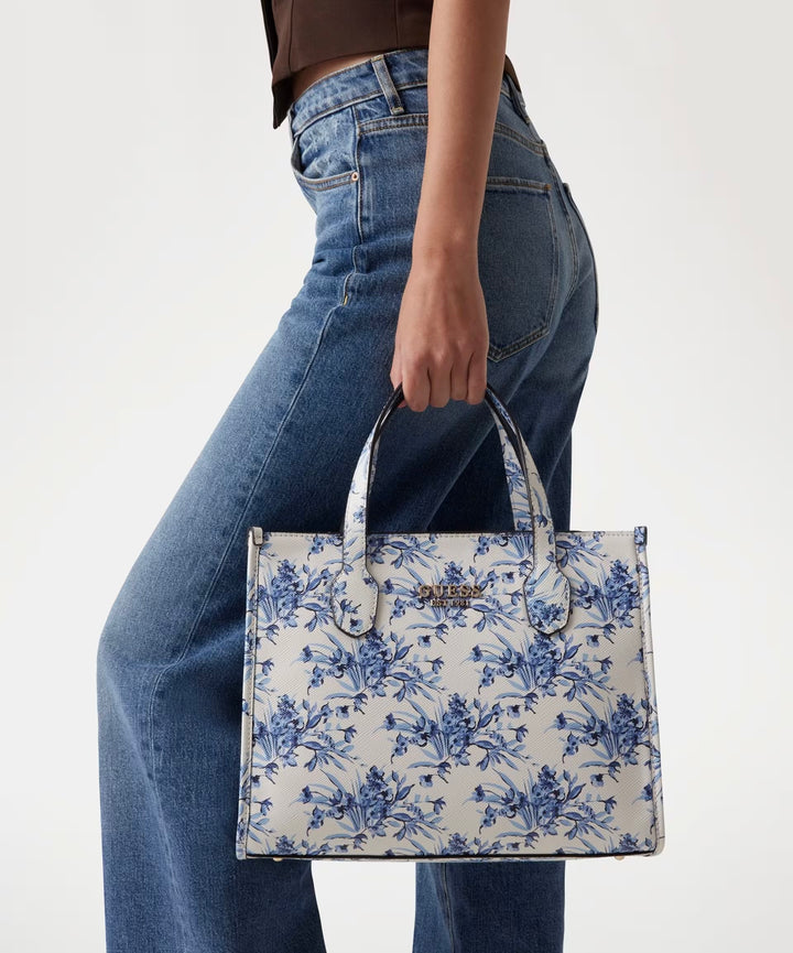 Guess Silvanna Floral Multi Tote Bag