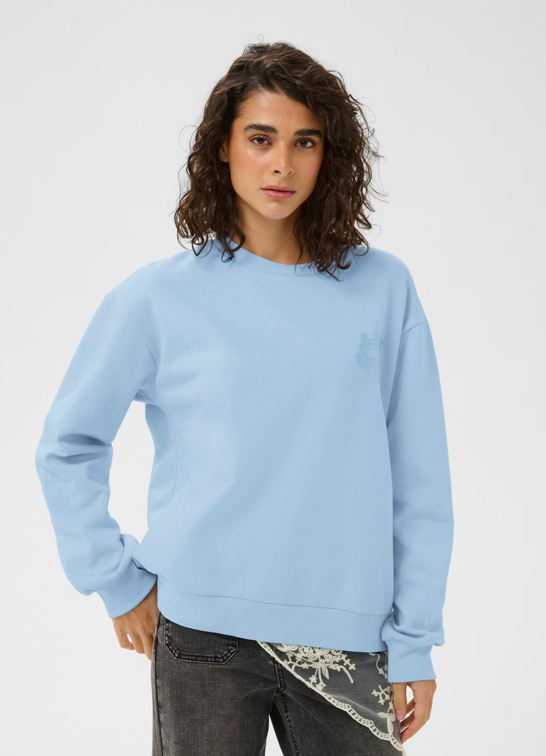 Kaffe KAsussl Sweatshirt Sea Spray