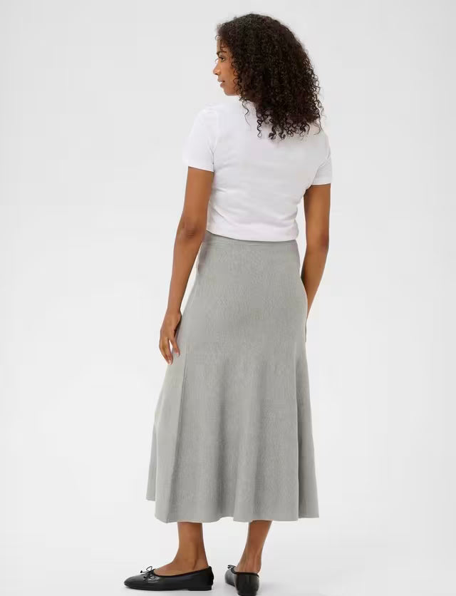 Kaffe KAmalina Knit Skirt Grey Melange