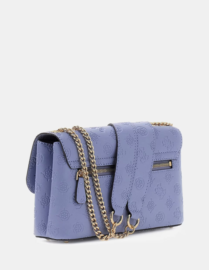 Guess Dita Grey Blue Crossbody Bag