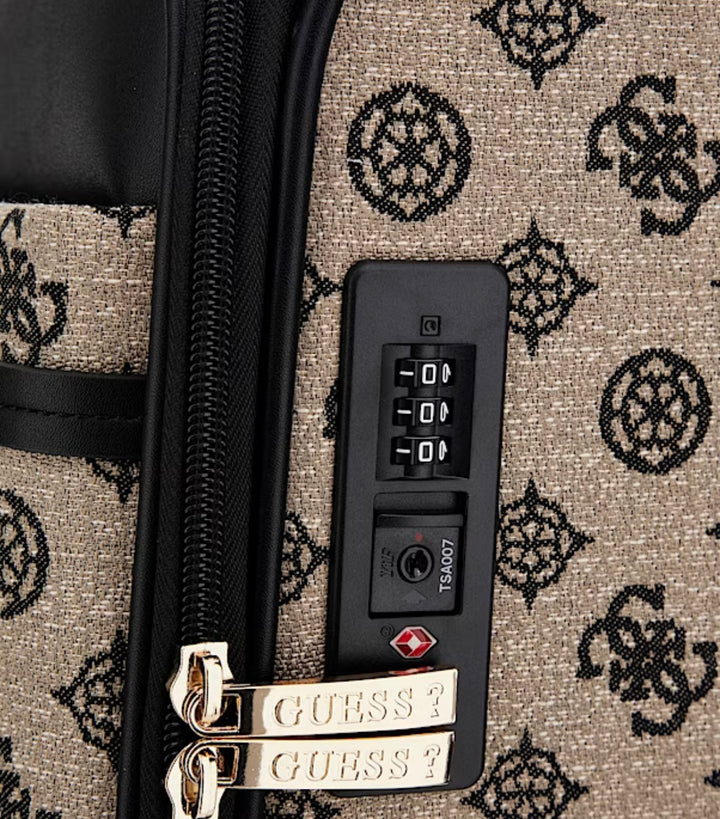 Guess Beyza Travel Black Logo Small Case