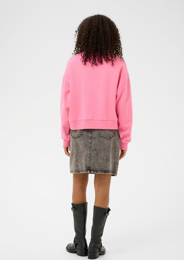 Kaffe KAsussl Sweatshirt Pink Power