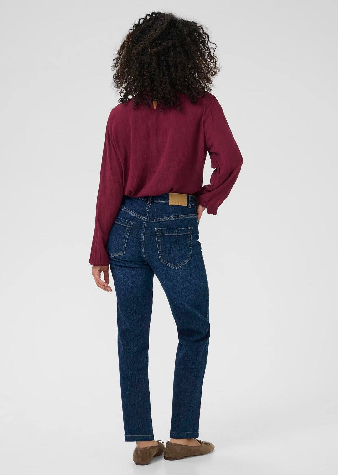 Kaffe KAmaris Reg Fit Jean Dark Blue