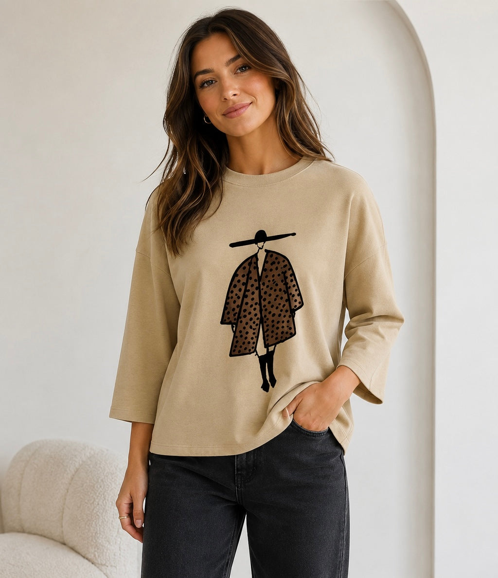 Goa Goa Claire Beige Pullover