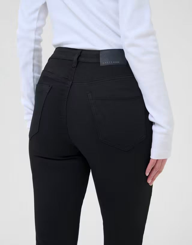 Kaffe KAwillow HW Slim Fit Jeans Deep Black