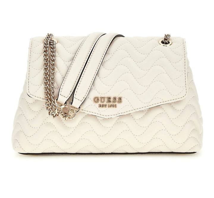 Guess Melisandra Xflap Crossbody Bag Shell