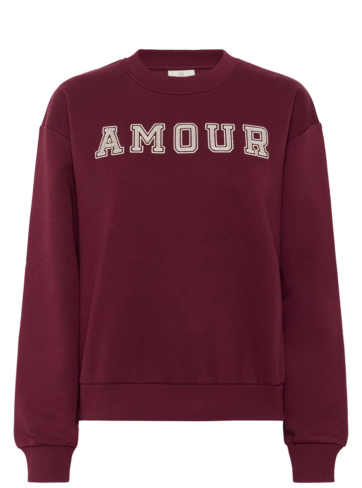 Kaffe KAelenora Sweatshirt Windsor Wine