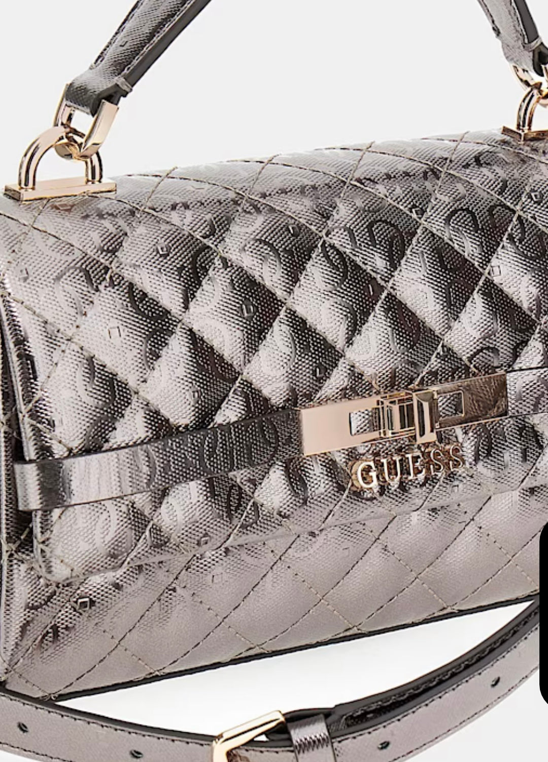 Guess Idra Pewter crossbody Bag