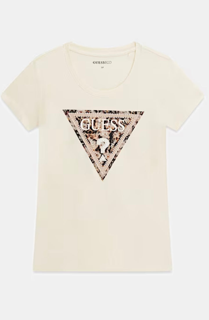 Guess Leo Triangle Graphic T-Shirt