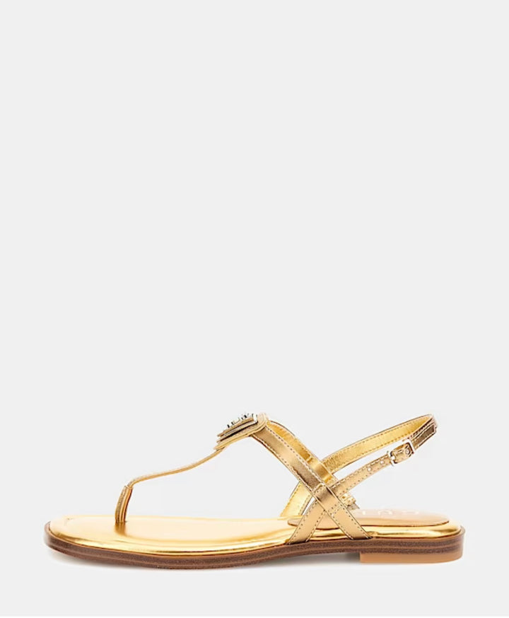 Guess Rainey Bronze Flat Sandal
