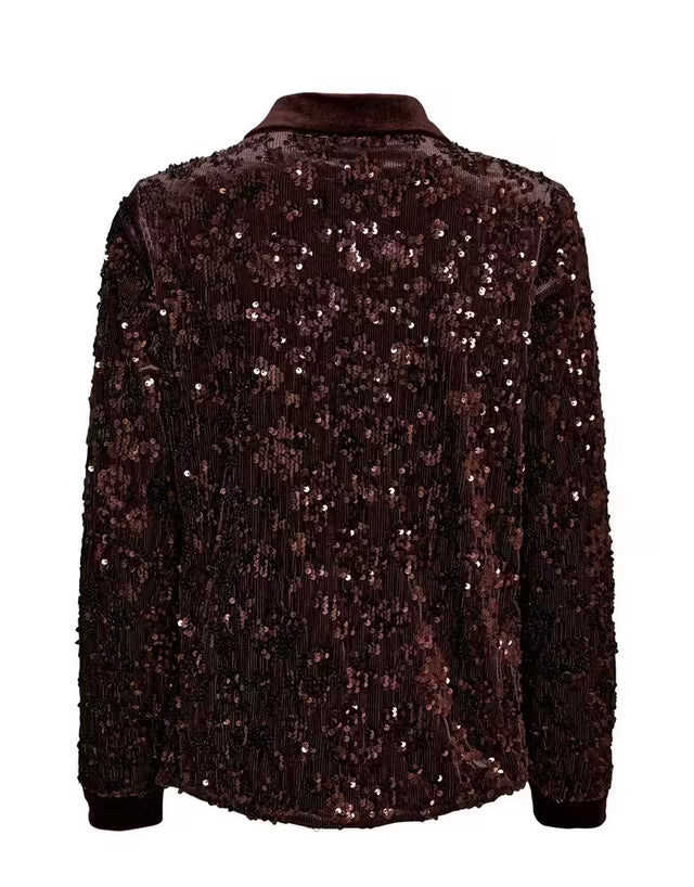 Numph Nukimsi Shirt Black Coffee