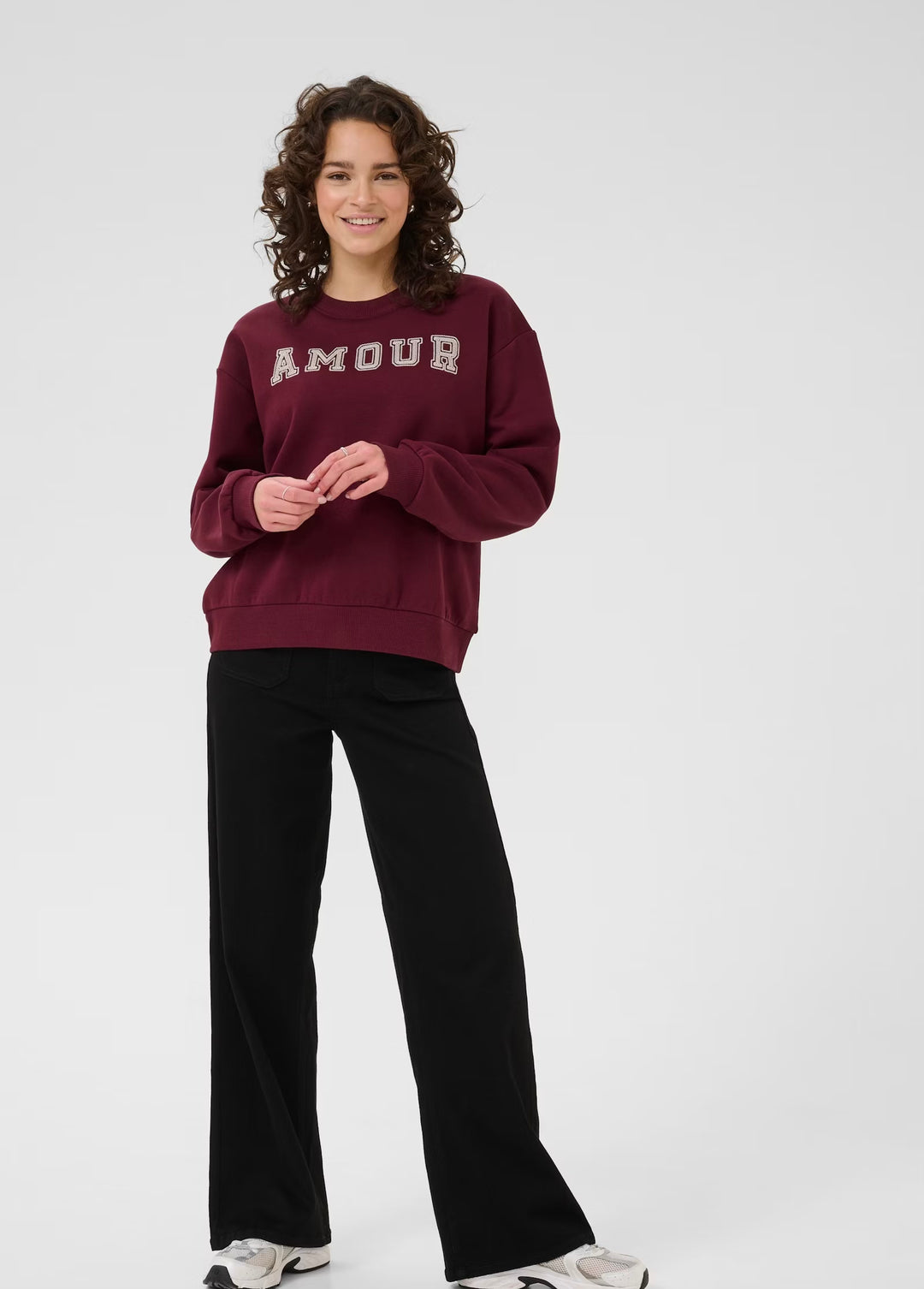 Kaffe KAelenora Sweatshirt Windsor Wine