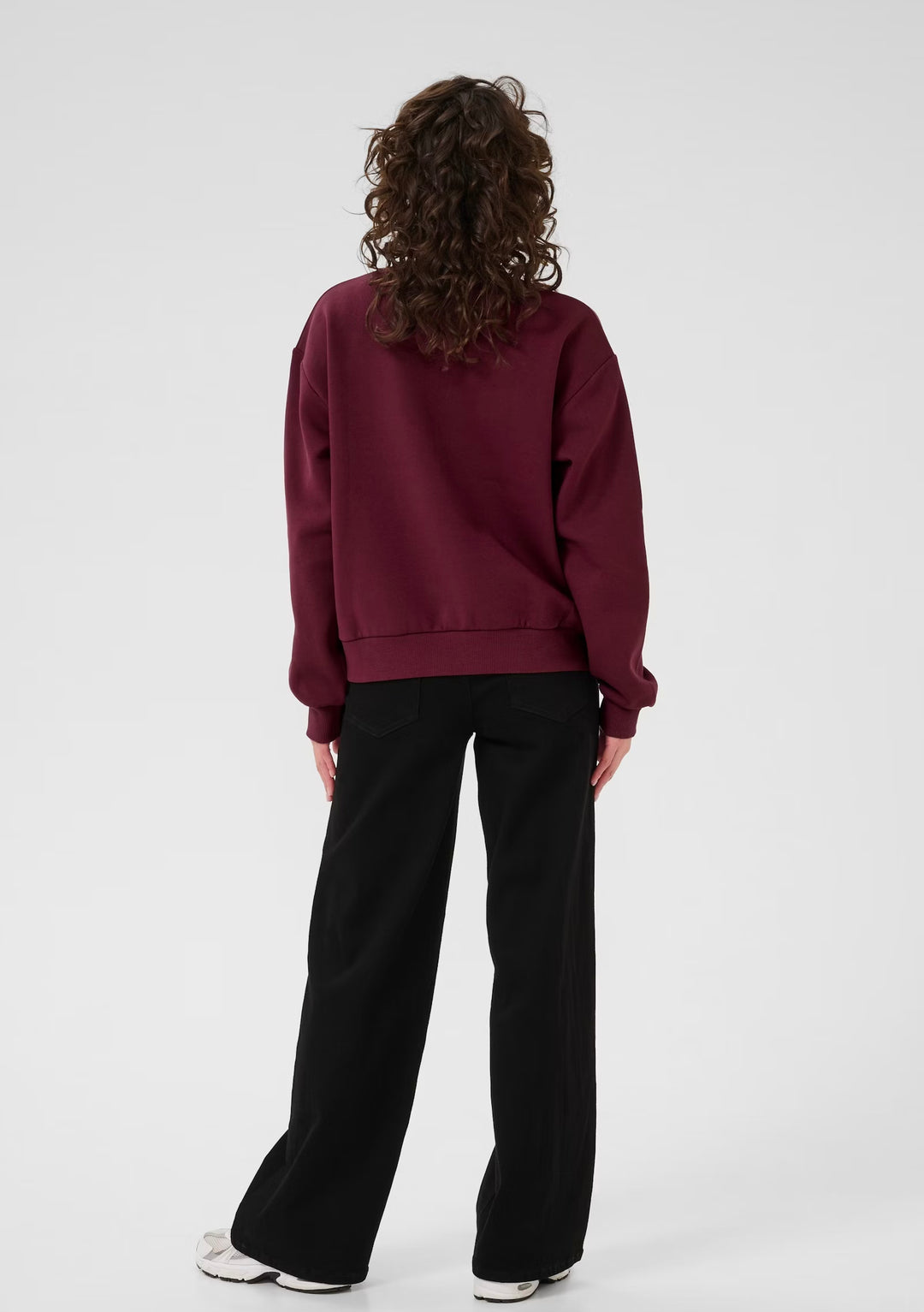 Kaffe KAelenora Sweatshirt Windsor Wine