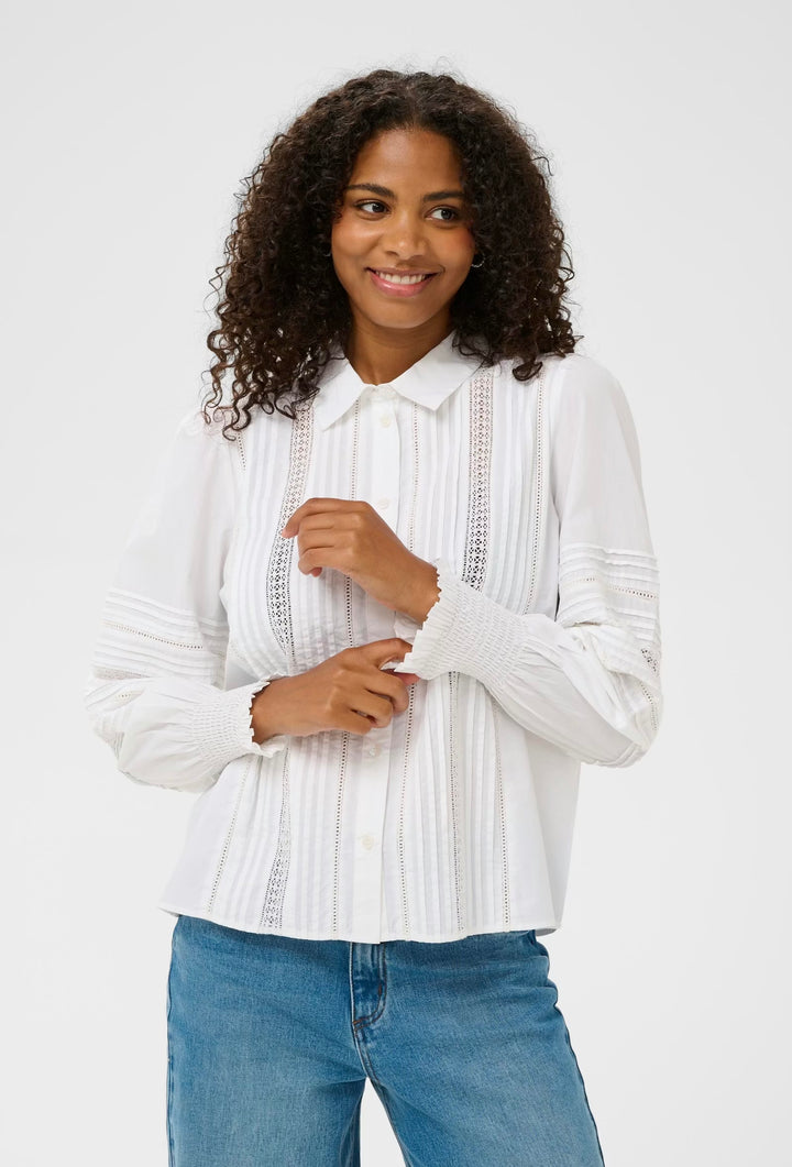 Kaffe KAbella Shirt Optical White