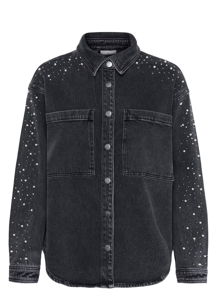 Kaffe KApetra Denim Shirt/Jacket Grey Wash