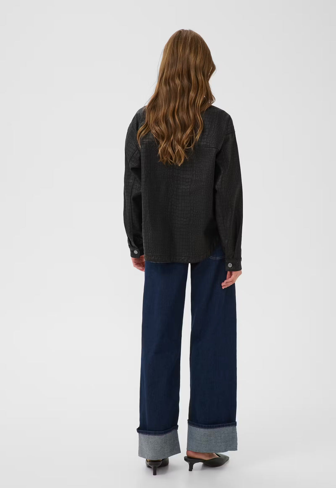 Kaffe KAcoco Shirt Jacket Black Deep