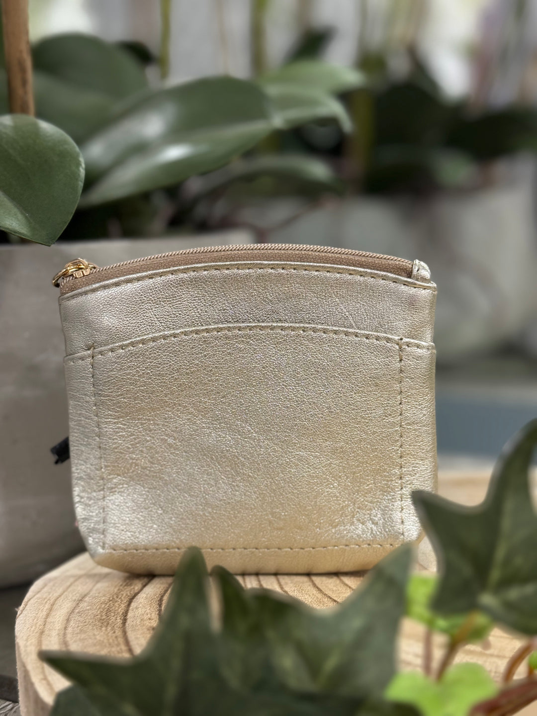 Soruka (83039) Metallic Small Purse with Front Pocket