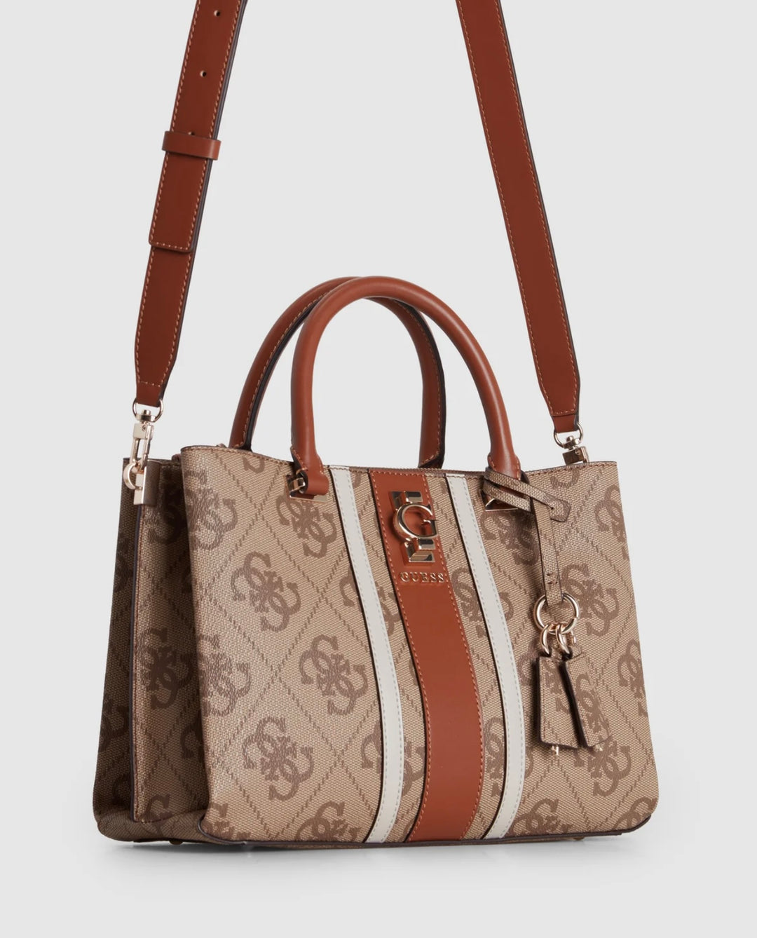 Guess Erenia Latte Logo Bag