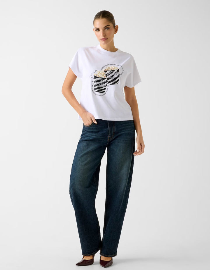 Guess Cn Popcorn Pearl T-Shirt