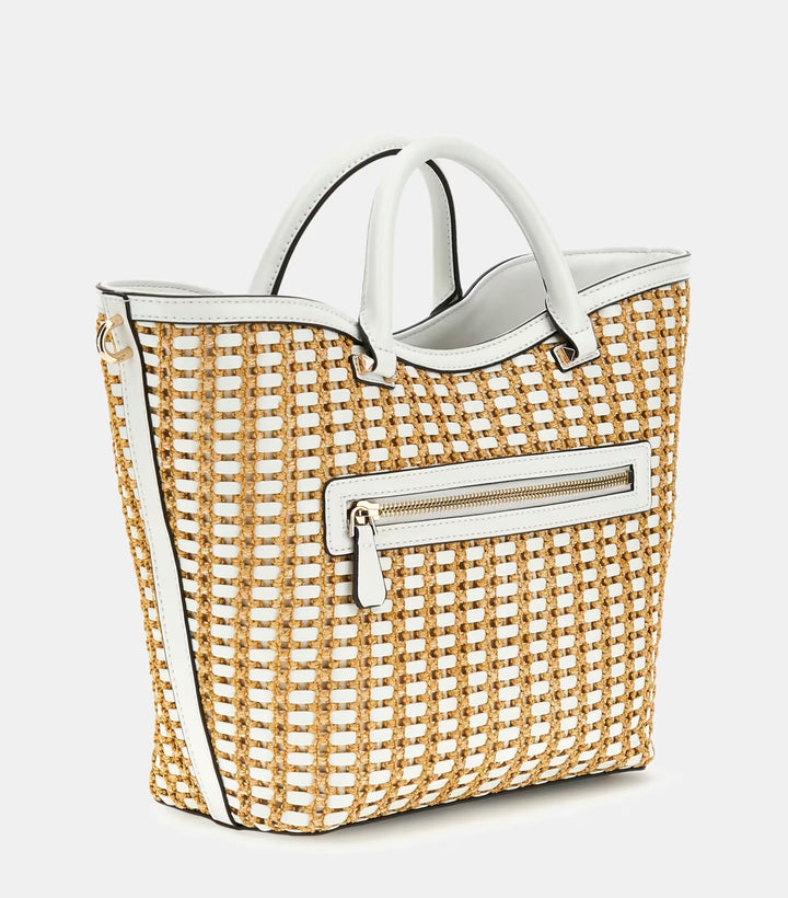 Guess Alalia Large Natural/White Bag