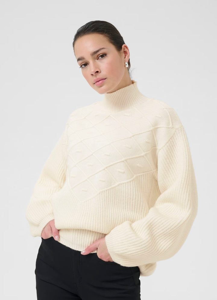 Kaffe KAmaddie Pullover Chalk