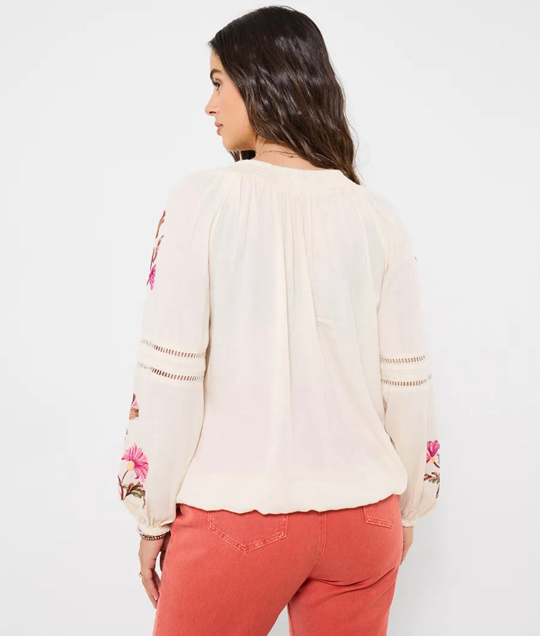 Sunset Skies Peasant Top