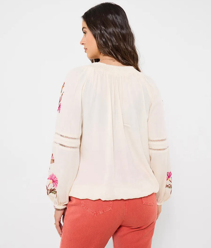 Sunset Skies Peasant Top