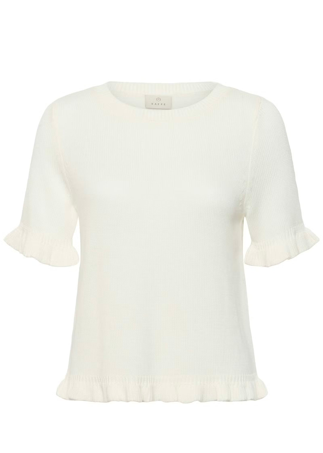 Kaffe KAlindsay Knit Pullover Chalk