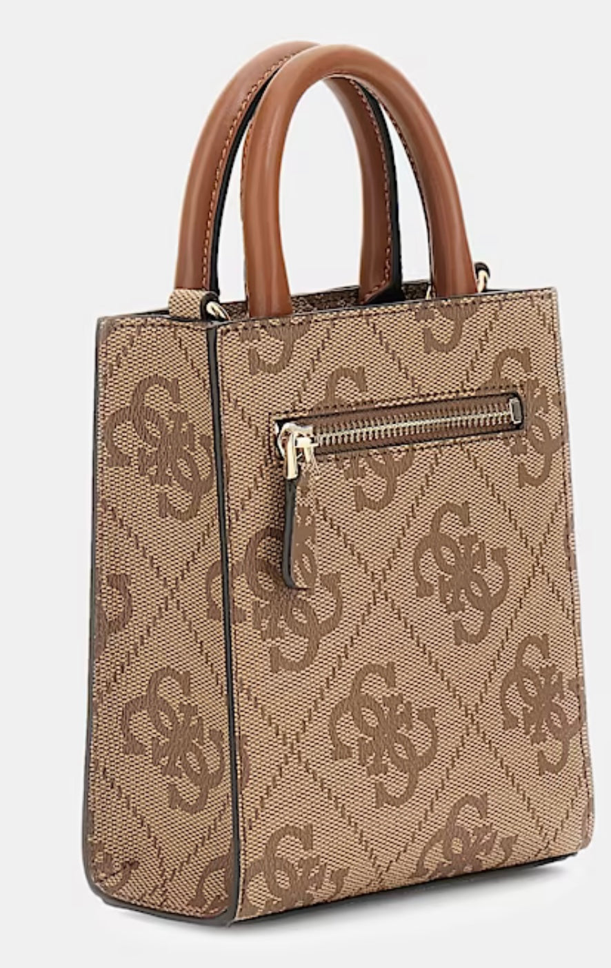 Guess Erenia Latte Logo Crossbody Bag