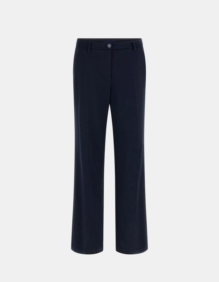 Guess Chole Navy Blue Relaxed Pant
