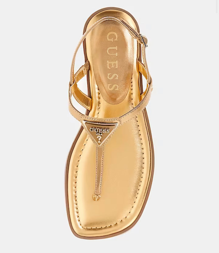Guess Rainey Bronze Flat Sandal