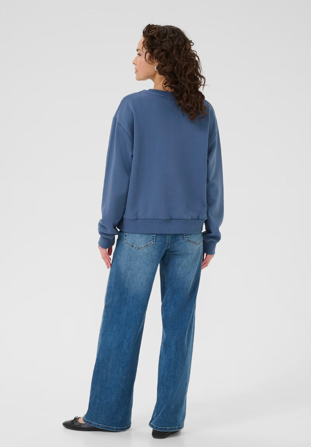 Kaffe KAelenora Sweatshirt Bering Sea Club