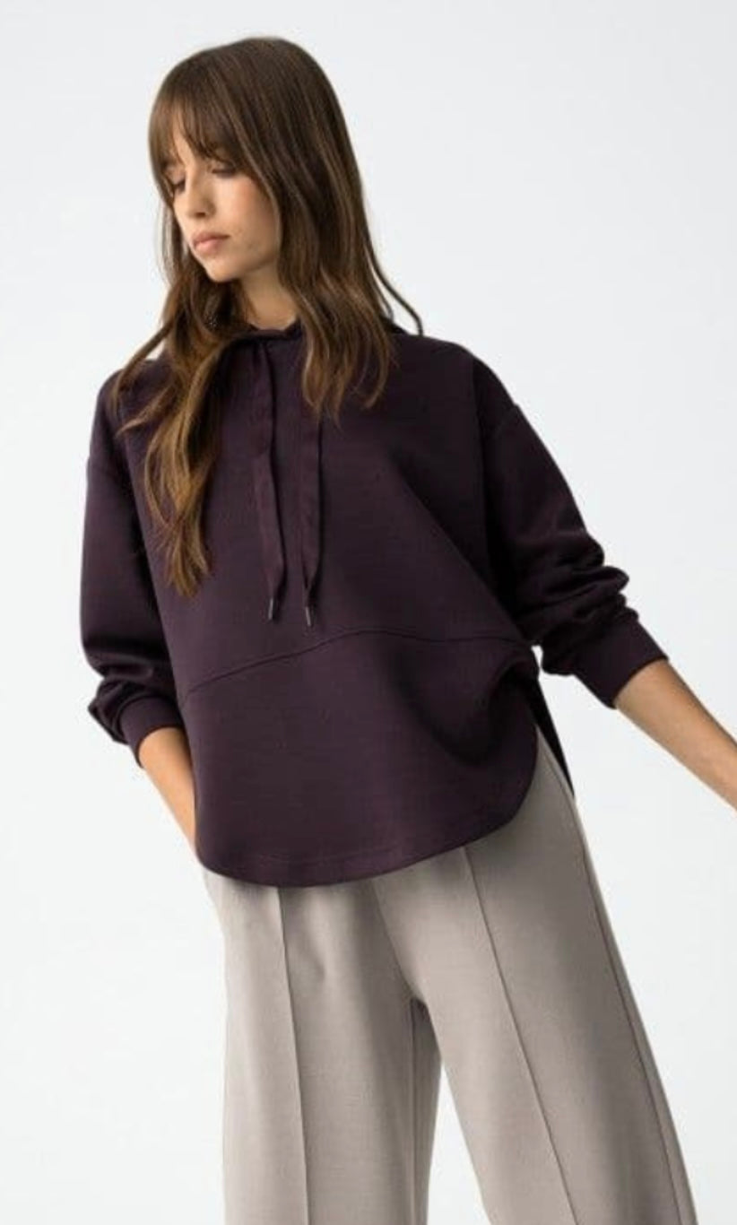 Tiffosi Caly Plum Lady Hoodie