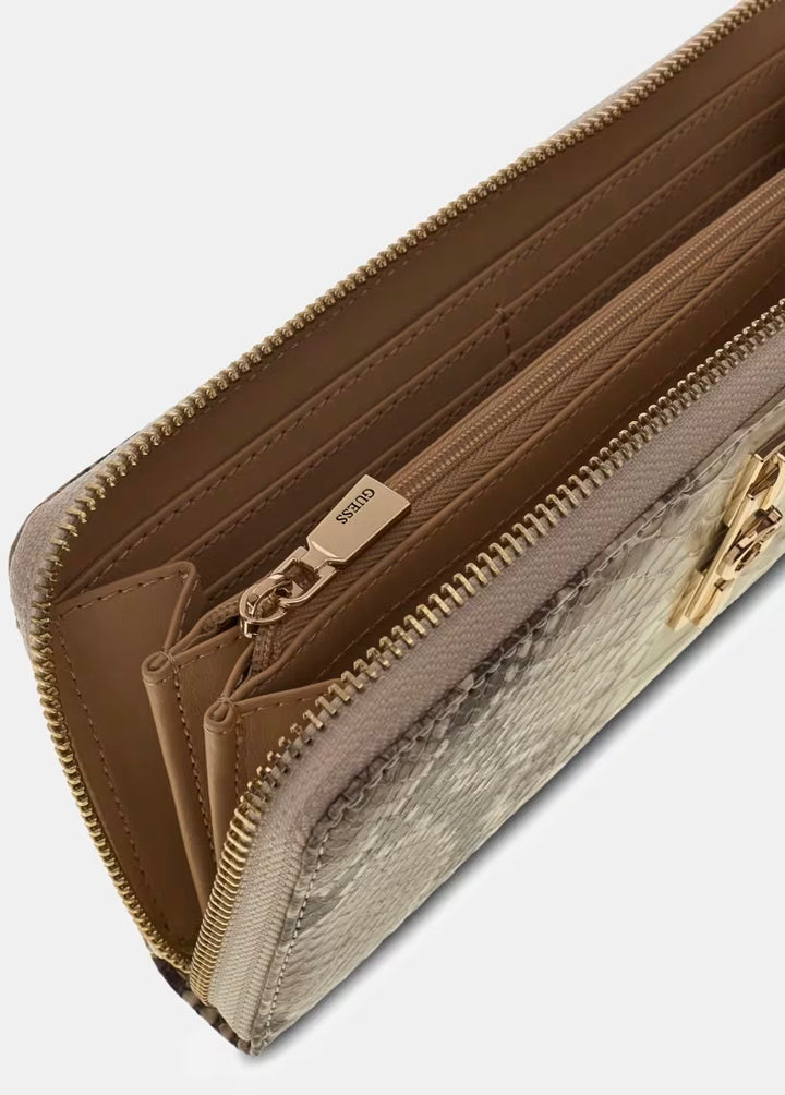 Guess Yvonne Natural Large Purse