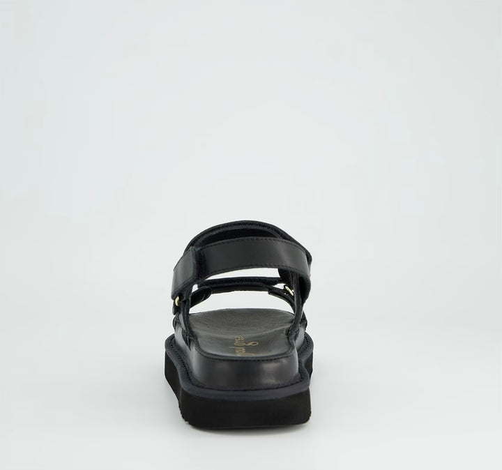 Paul Green Soft Calf Black Sandal