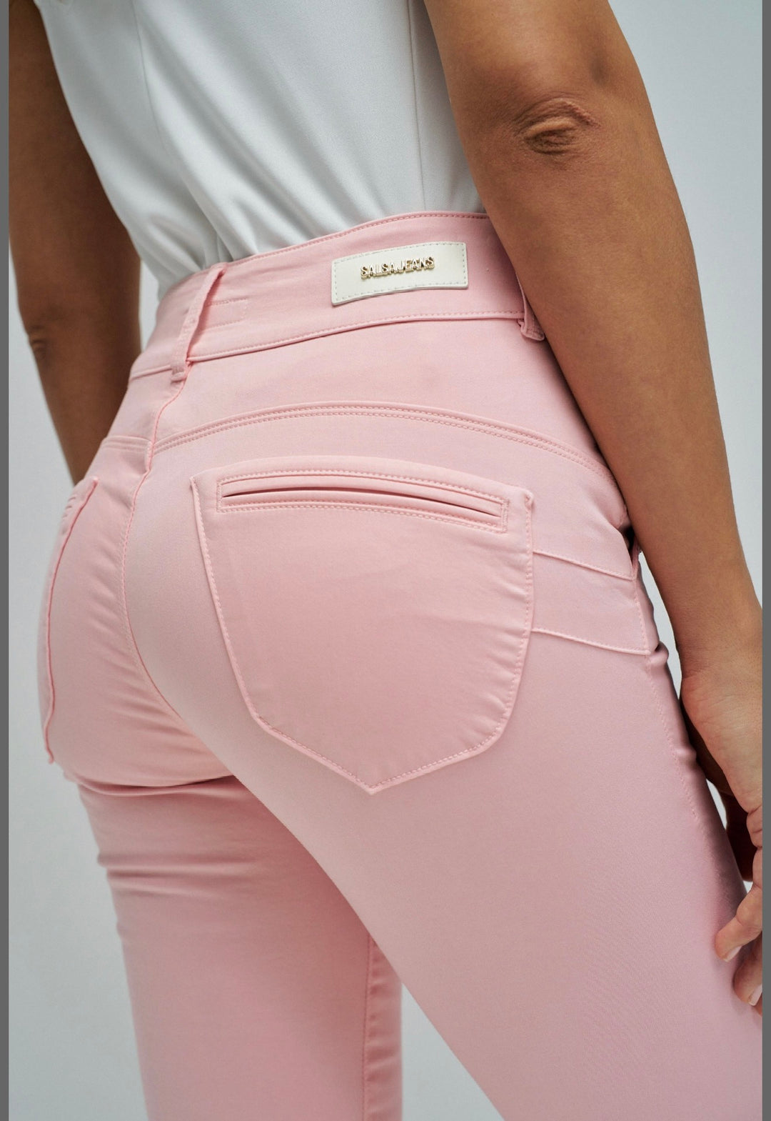 Salsa Pink Secret Cropped Slim - 21011044