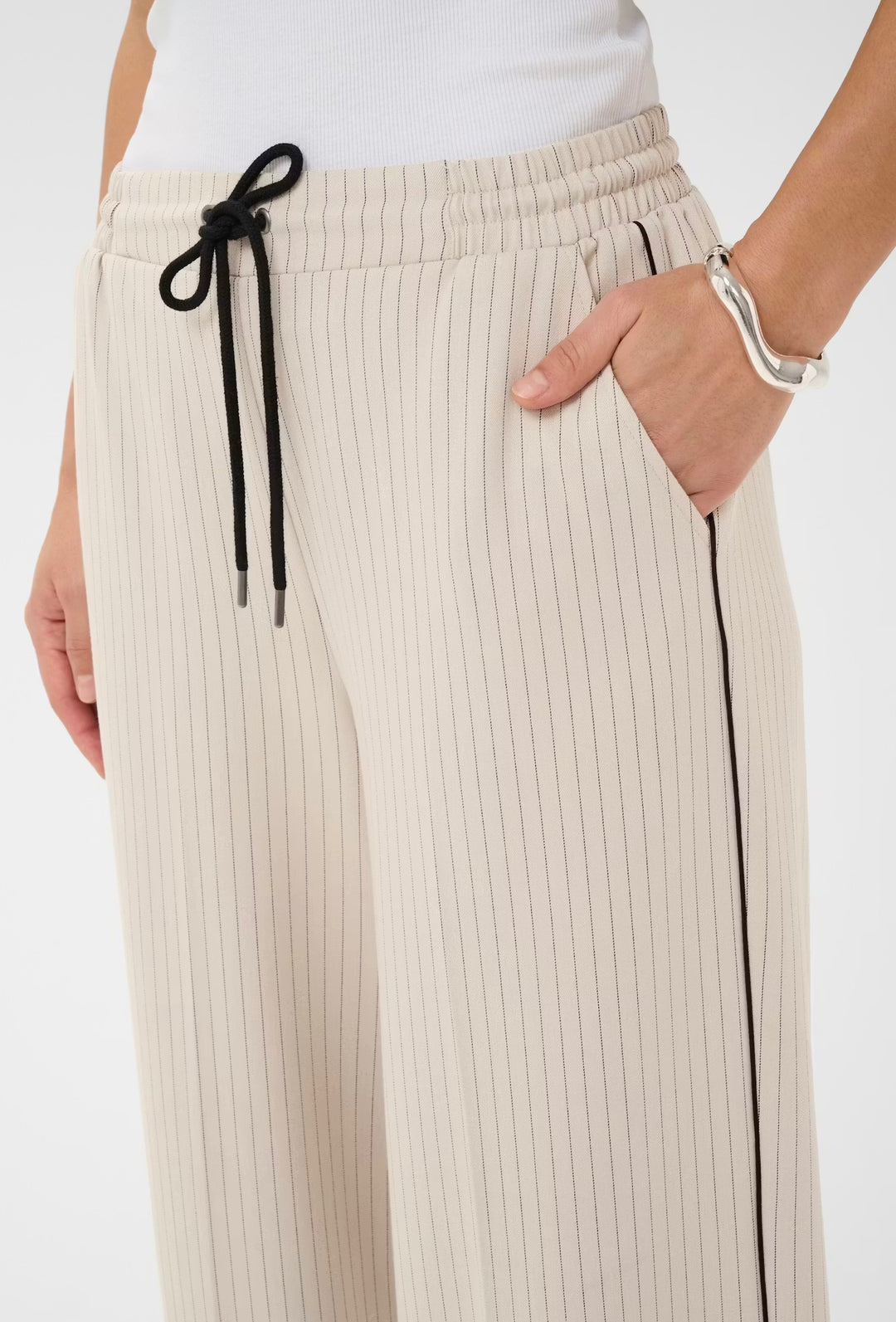 Kaffe KAserena Pants Beige Melange